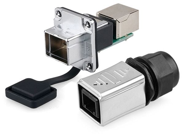 Alcasa IC06-R302 - RJ45 - grå - plast - silikagel - sink - IP65 - IP67 - -40 - 80 °C (IC06-R302)