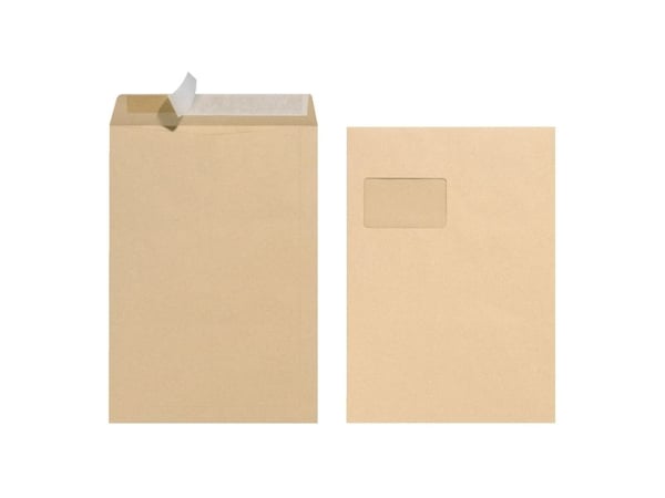Herlitz 10900769, C4 (229 x 324 mm), Brun, C4 (229 x 324 mm), Papir, 90 g/m², Blue Angel