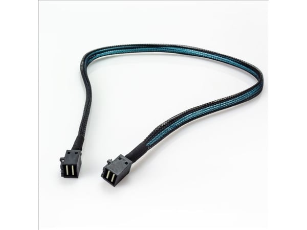 Fantec 2499, 0,7 m, SFF8643, SFF8643, Rett, Rett, Hankjønn/hankjønn