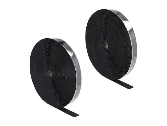 DeLOCK 20859, Nailon, Polyesteri, Musta, 25 mm, 25 m, Muovipussi