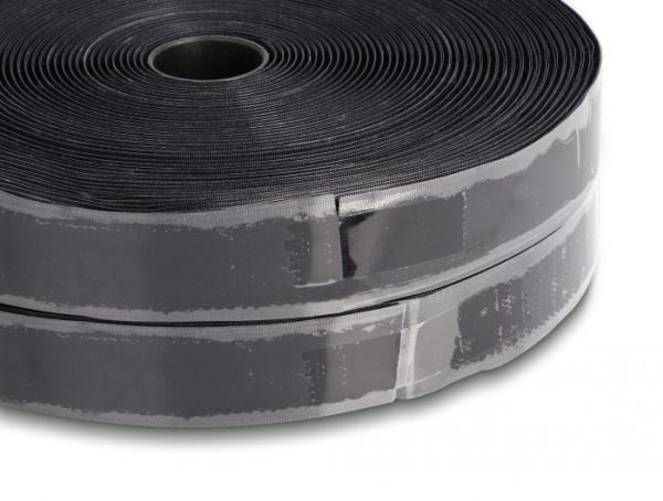 DeLOCK 20859, Nailon, Polyesteri, Musta, 25 mm, 25 m, Muovipussi