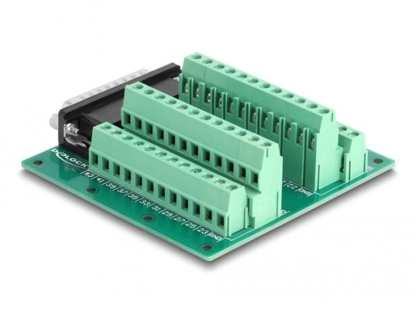 Delock - Seriell adapter - HB-44 til 45 pin terminal block