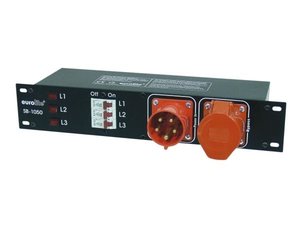 Eurolite 30248372, Sort, Rød, 380 - 400 V, 50 Hz, 483 mm, 215 mm, 89 mm