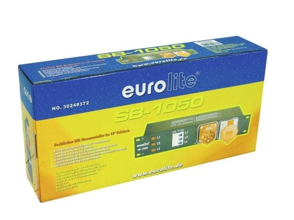 Eurolite 30248372, Sort, Rød, 380 - 400 V, 50 Hz, 483 mm, 215 mm, 89 mm