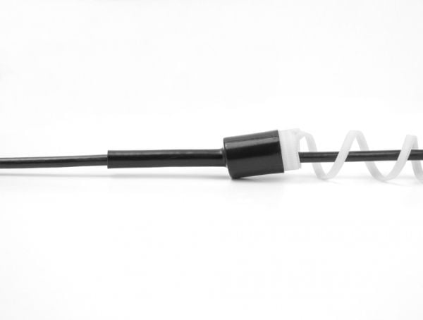 DeLOCK 20890, Varmekrympet rør, Sort, Silikone, 13 cm, 4,5 cm, 2 stk