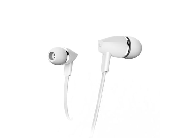 Hama Joy, Koblet med ledninger (ikke trådløs), Samtaler/musikk, 20 - 20000 Hz, 14 g, Hodesett, Hvit