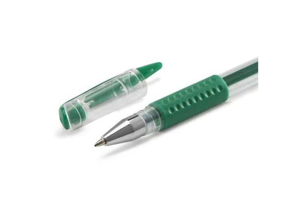 Hama Basic, Gelépenn med hette, Svart, Blå, Grønn, Rød, Svart, Blå, Grønn, Rød, Gjennomsiktig, Plast, 0,55 mm, Ambidekstriøs