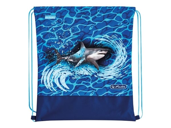 Herlitz 50043453, Gutt/Jente, Bag med snorstramming, Barneskole, Assorterte farger, Bilde, Polyester