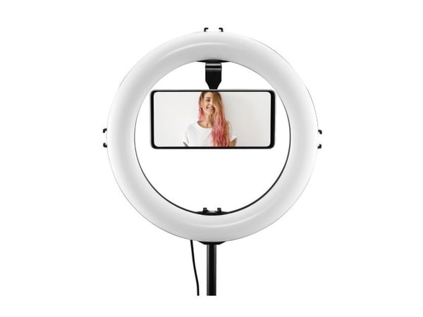 Hama Puck, Mobiltelefon/smarttelefon, Passiv holder, Svart, Metallisk