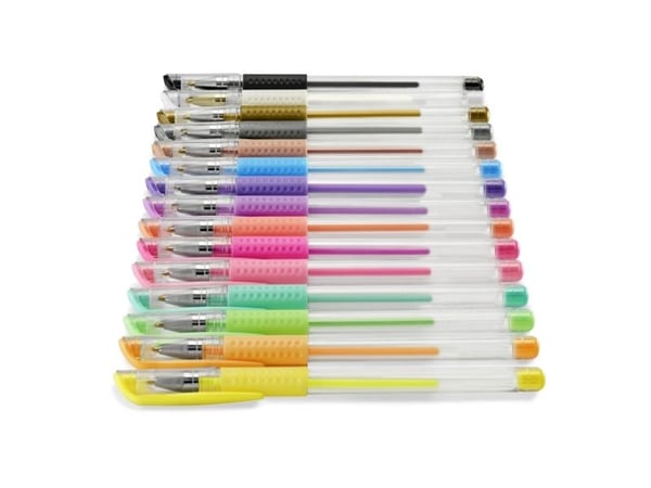 Hama Pastel & Classic, Gelépenn med hette, Flerfarget, Flerfarget, Plast, 0,55 mm, Ambidekstriøs