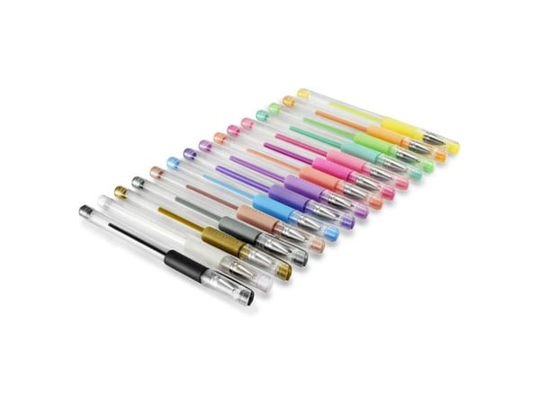Hama Pastel & Classic, Gelépenn med hette, Flerfarget, Flerfarget, Plast, 0,55 mm, Ambidekstriøs