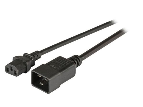 EFB Elektronik EK531.3V2, 3 m, C20-liitin, C13-liitin, 250 V, 10 A