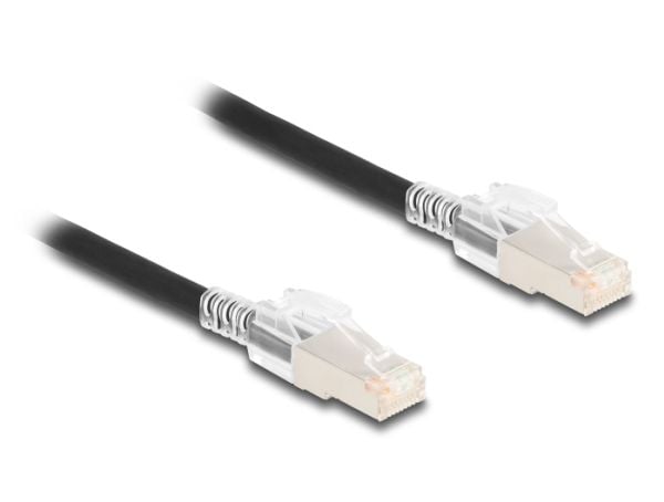 DeLOCK 80258, 5 m, Cat6a, S/FTP (S-STP), RJ-45, RJ-45, RJ-45