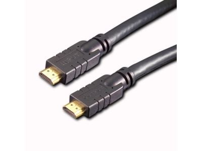 e+p HDMV 401/20 LOSE, 20 m, HDMI Type A (Standard), HDMI Type A (Standard), 3D, 0,1 Gbit/sek., Sort