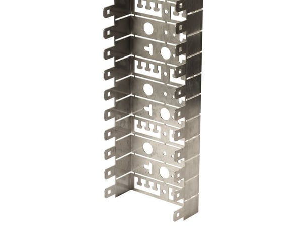 EFB-Elektronik LSA monteringsbrett, 50 moduler, T=22 mm, R=25 mm, PU 2 stk. Produsent: EFB Elektronik (46010.50)