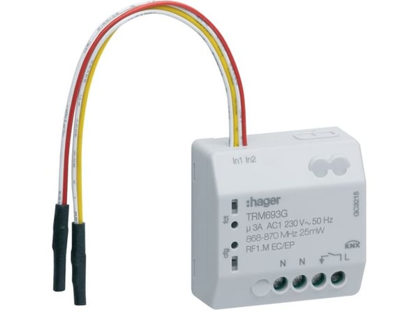 Hager TRM693G, -10 - 50 °C, 20 mm, 1 kpl