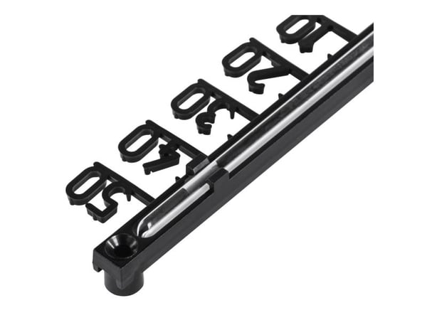 Hama 00186404, Væskebasert miljøtermometer, Inne/Ute, °C, Analog, Svart, Plast