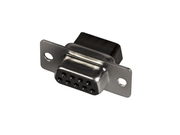 EFB Elektronik 34603.1, Dsub 25-pin, Musta, Naaras, Suora, Metalli, 1 kpl
