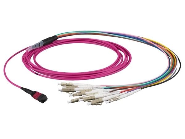 EFB Elektronik MTPF12LCOM4-1, 1 m, OM4, MTP, 12x LC