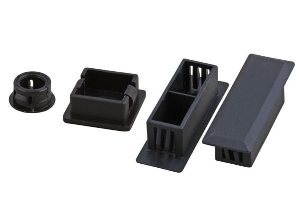 EFB-Elektronik Tetningsplugger plast svart for borehull E2000¬/SC simplex/LC duplex,PU100 Produsent: EFB Elektronik (53026.1-100)