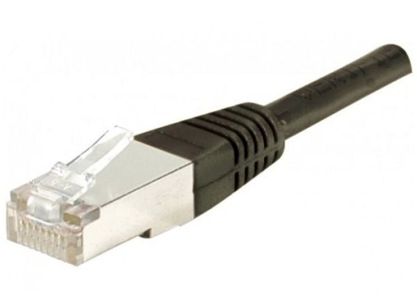 Dexlan 858382, 10 m, Cat6a, S/FTP (S-STP), RJ-45, RJ-45, Svart