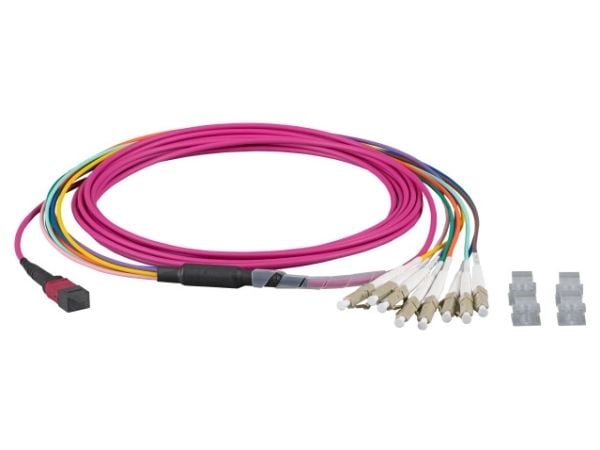 EFB Elektronik MTPF08LCOM4-10, 10 m, OM4, MTP, 8x LC