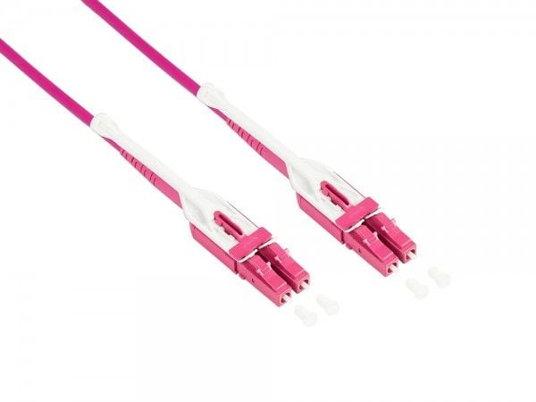 Alcasa LW-U802LC4, 2 m, OM4, 2x LC, 2x LC