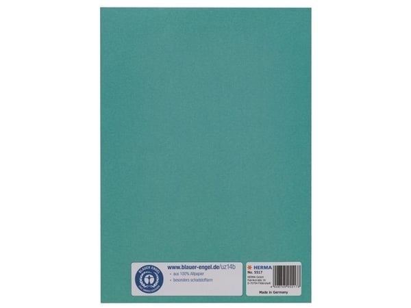 HERMA 5517, Turkis, Papir, Mann/kvinne, 153 mm, 212 mm, 1 stykker