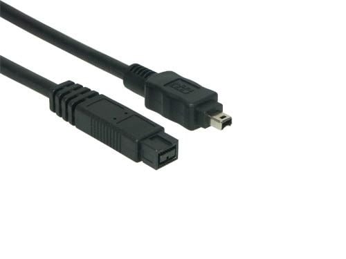 EXSYS EX-K6873, FireWire 800 (IEEE 1394b), 9-p, 4-p, Sort, Hankjønn/hankjønn, 800 Mbit/s EXSYS EX-K6873, FireWire 800 (IEEE 1394b), 9-p, 4-p, Sort, Hankjønn/hankjønn, 800 Mbit/s