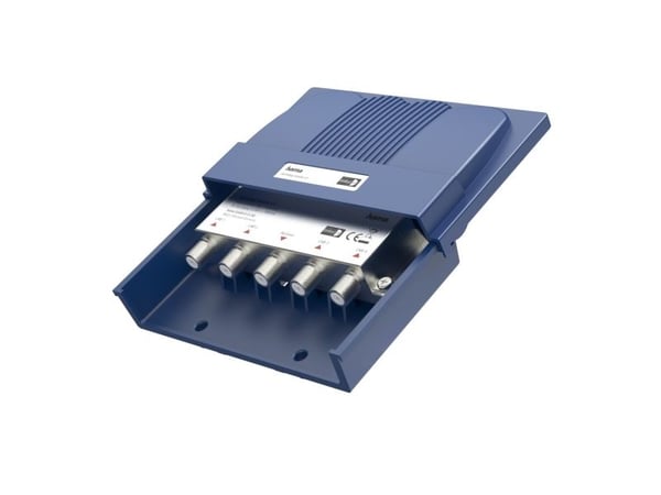Hama 00205290, Kabelfordeler, 950 - 2500 Mhz, Blå, Sølv, Metal, Plast, 3,5 dB, F
