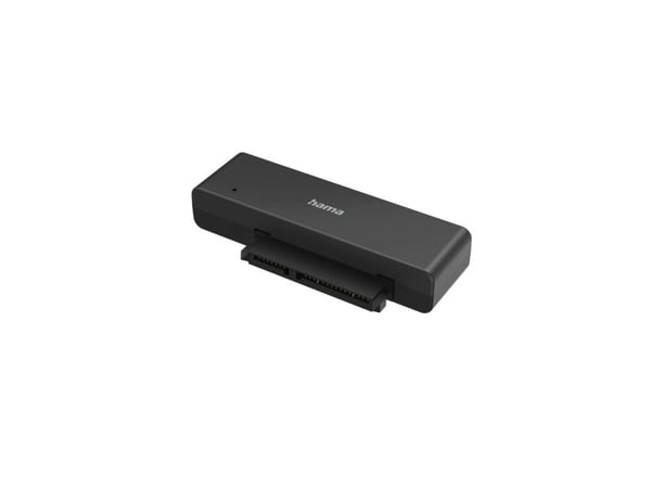 Hama 200761, USB Type-A, SATA, Hunkjønn, SATA 15-pin, Svart, Hunkjønn