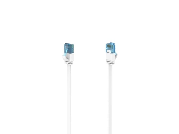Hama 00200687, 15 m, Cat6a, U/UTP (UTP), RJ-45, RJ-45, Hvit
