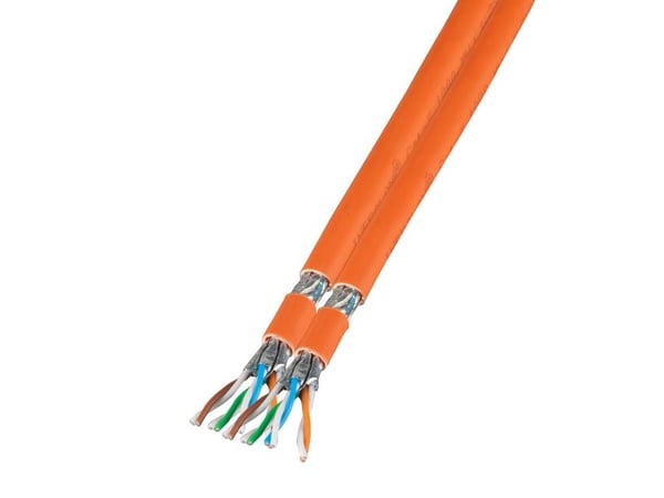 EFB Elektronik MK7101DX.500-CPR, 500 m, Cat7, S/FTP (S-STP), Oranssi