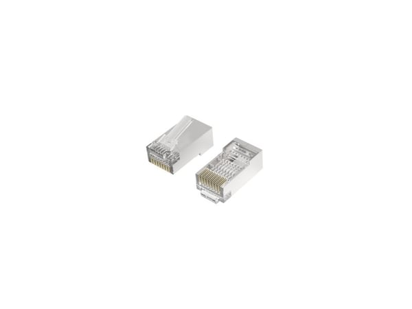 Hama 00200772, Cat6a, RJ-45, Sølv, Gjennomsiktig