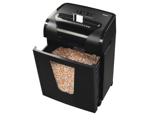 Hama Premium M10, Mikrokutt-makulering, 22 cm, 2 x 12 mm, 20 l, 62 dB, Knapper