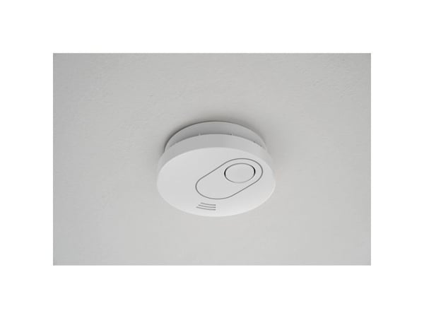 Hama GS526, Optisk detector, Hvit, Alarm, 85 dB, Batteri, CR123A