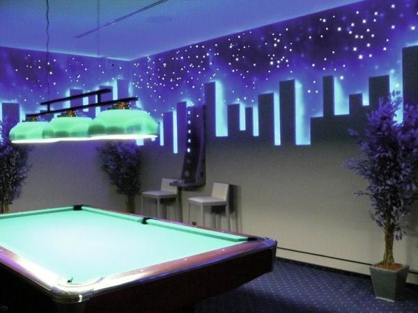 Eurolite 50506055, Universale lysstriper, Ambience, Inne/Ute, Blå, Plast, IP44