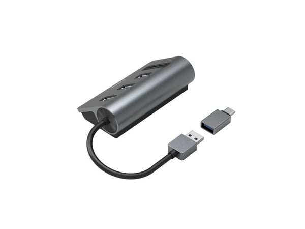 Hama 00200140, USB 3.2 Gen 1 (3.1 Gen 1) Type-A, Antrasitt, Svart, MicroSD (TransFlash), MicroSDHC, MicroSDXC, SD, SDHC, SDXC, USB 3.2 Gen 1 (3.1 G...
