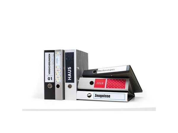 HERMA 10745, Hvit, Selvklebende skriveretikett, Utstanset etikett, Papir, Laser/Blekkskriver, Permanent