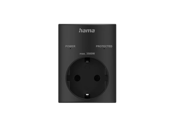 Hama 223322, Innendørs, Svart, Hjem, Plast, Spenning, Trådløs