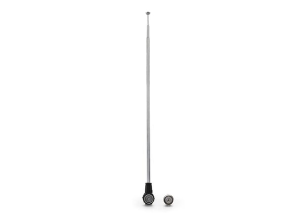 Hama Mobile, Innendørs, Svart, Sølv, DVB-T2, DAB, DAB+, FM, Koaks, 25 mm