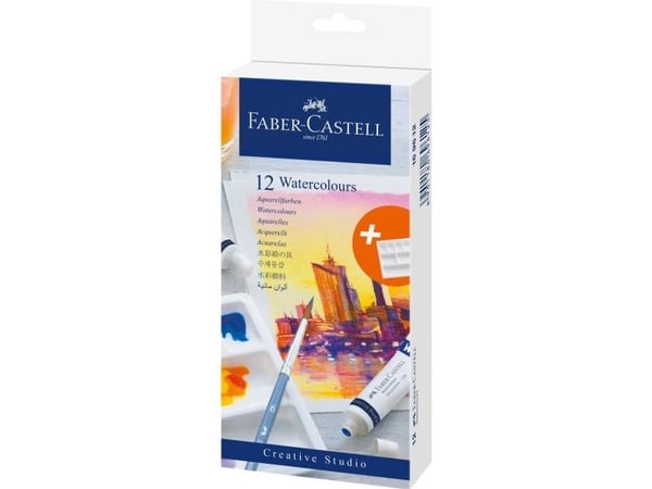 Faber-Castell 169612, 9 ml, Multi, Pestävä, 12 kpl
