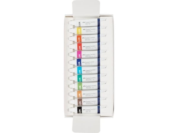 Faber-Castell 169612, 9 ml, Multi, Pestävä, 12 kpl