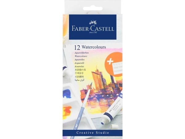 Faber-Castell 169612, 9 ml, Multi, Pestävä, 12 kpl
