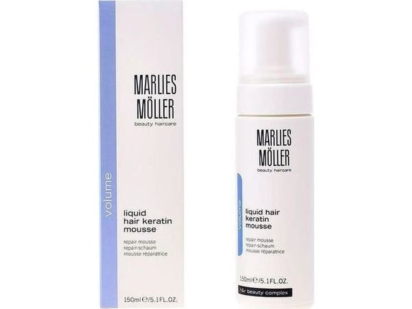Marlies Moller Liquid Hair Keratin Mousse 150ml Volumizing Foam