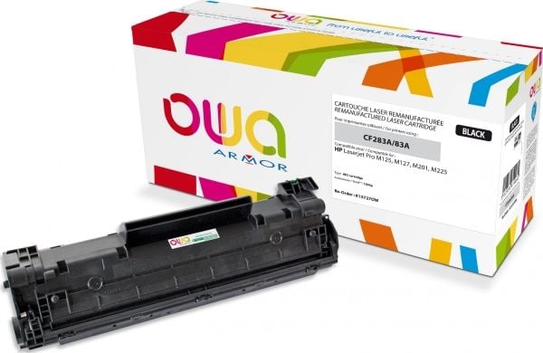OWA Toner yhteensopiva HP CF283A (1500 p.) mustan kanssa