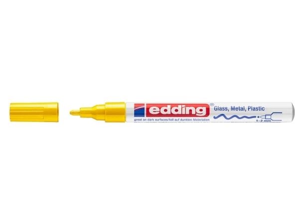 Edding 751-5 CREA, 1 stykker, Gult, 1 mm, 2 mm