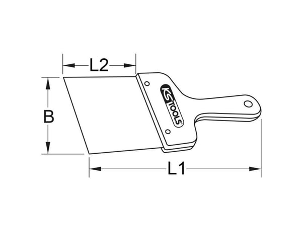 KS Tools 9639563 #####Bred spatel