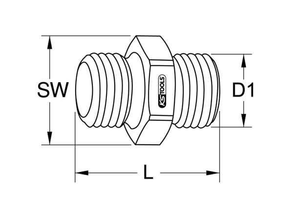 KS Tools 515.3381 5153381 trykkluftregulering 1 stk