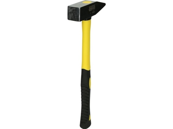 KS Tools 964.2043, Maskinisthammer, Rustfritt stål, Fiberglass, 36 cm, 1,75 kg, 1,5 kg
